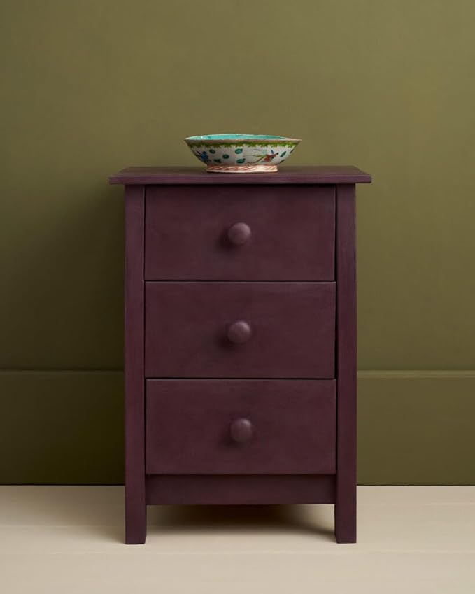 Annie Sloan Chalk Paint® (Tyrian Plum, 1 Litre/33.8 Fl Oz) a unique decorative paint for furniture, cabinets and home décor with no sanding or priming