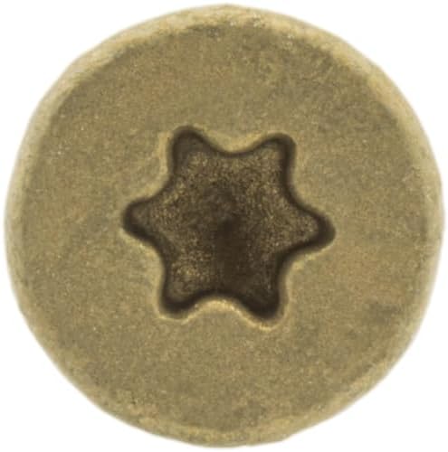 Jake Sales #14 x 8 Bronze Coated Multipurpose Wood Screw Torx/Star Drive Flat Head (5 POUNDS - 95 Approx. Screw Count) Exterior Coated - ACQ Compatible Wood Screws