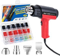 Heat Gun Kit with 300PCS Heat Shrink Solder Seal Wire Connectors, Waterproof Heat Shrink Wire Connectors, 26-10 AWG Heat Shrink Sleeve for Automotive, Marine, Wiring Repair