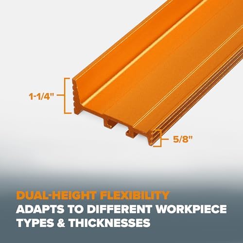 BORA Bench Dog Hole Clamp Stop - 8 in Fence with Quick Pegs