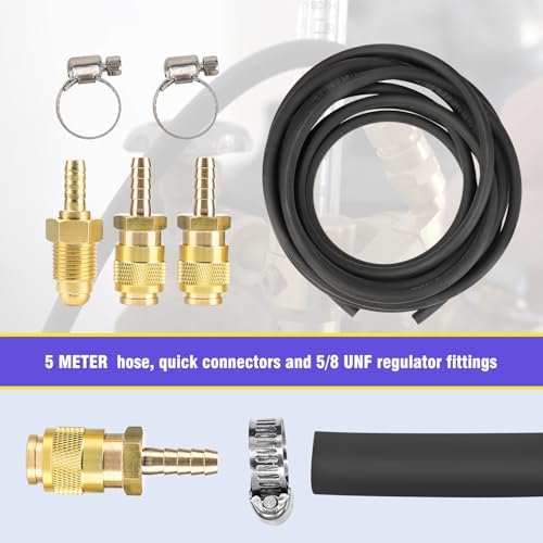 3mirrors 0.9"– 4.0" Silicone Purge Plugs Kit for Pipe Welding, Back Purging Plugs with Fitting Adapters for Welding, Yellow and Purple