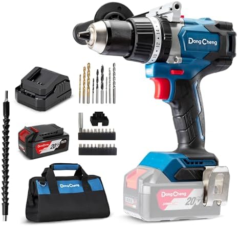 Dong Cheng 1062 in-lbs(120Nm) 20V Brushless Cordless Hammer Drill