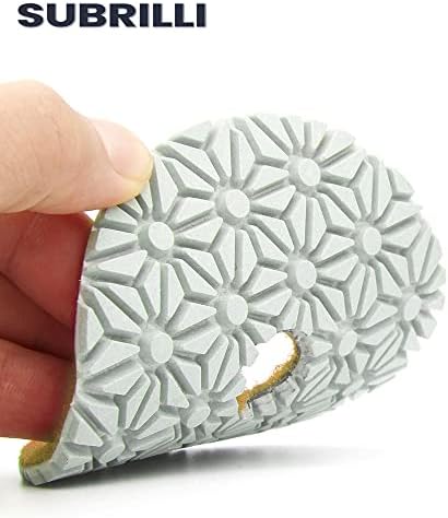 3 Step Diamond Polishing Pads 4 inch Granite Marble Polishing Kit