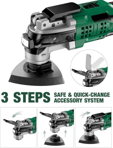 KIMO 20V Cordless Oscillating Tool, Brushless Oscillating Power Multi-Tools