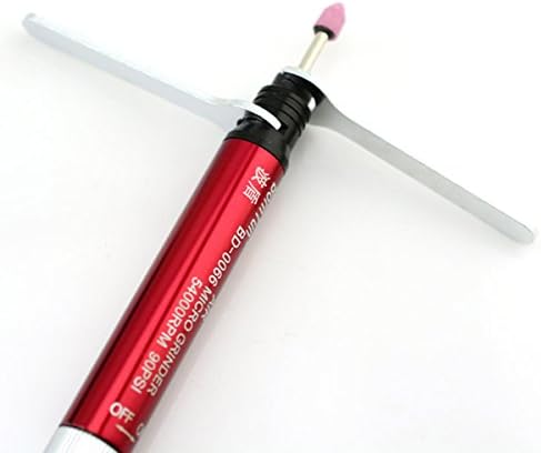 1/8" Pneumatic Micro Air Pencil Die Grinder Polishing Engraver Tool Kit