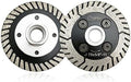 SHDIATOOL Diamond Granite Cutting Blades 3 Inch Two-in-One Design Cut Grind Sharpen Marble Concrete and Bricks(2-Pack)