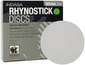 Indasa 5" Rhynostick White Line PSA Sanding Discs – 50 Series, Aluminum Oxide, No-Clog, Easy Release Tabs, 36-600 Grit, for Wood, Drywall & Auto Body Sanding. (5 Inch Sticky Back(PSA), 36, Coarse)