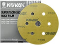 MaxFilm Ultra Premium 6 inch Sanding Discs, P500, 7 Holes, Hook & Loop, 521-0500, 50 discs