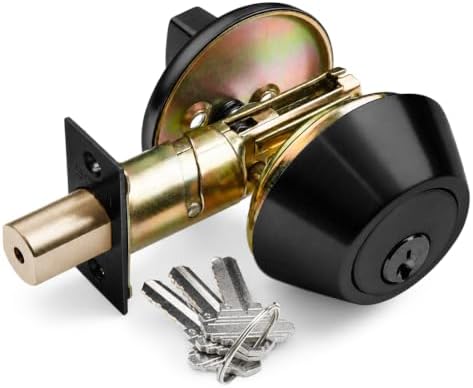 Boomerang DB7431 Heavy-Duty Designer Commercial Deadbolt Lock, 6-Pin