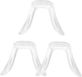 3pcs Silicone Eyeglasses Nose Pads Soft Glasses nosepads Eye Glasses Repair Parts Eyeglass Parts Nose Bridge for Supplies Comfortable Nosepads