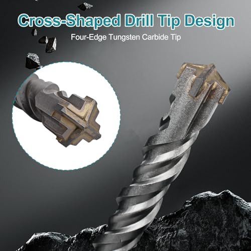 9/16 Inch x 12 Inch SDS Plus Rotary Hammer Drill Bit