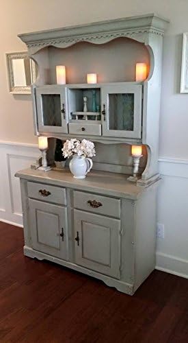 Renaissance Chalk Finish Paint - Old Linen 1 Pint (16oz) - Chalk Furniture & Cabinet Paint - Non Toxic, Eco-Friendly, Superior Coverage