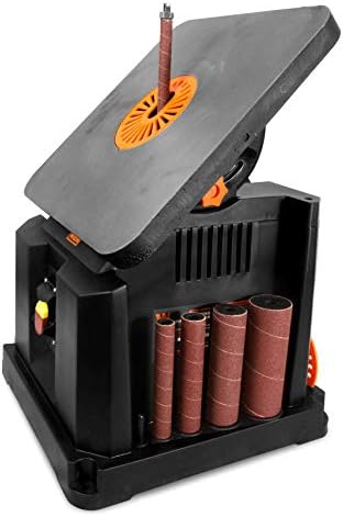 WEN AT6535 3.5-Amp Oscillating Spindle Sander with Extra Large Beveling Table Top