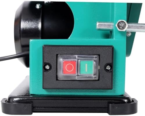 4" x 36" Belt & 6" Disc Sander Combo, High-Torque Benchtop Sanding Station with Adjustable Beveling Table, Tool-Free Belt Change, Heavy-Duty Steel Base for Wood, Plastic & Metal (Green)