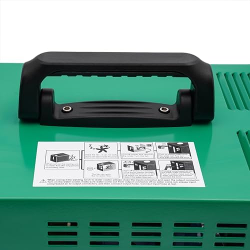 1500W Tig Cooler, Tig Welder Torch Water Cooling Machine with Water Pipes, One-Click Start Switch Electric Welder Torch Water Cooling System, 1.8-2.4Gal/min Flow -4~140℉ Operating Temp (8L)