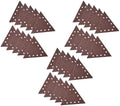 WEN 6377SP80 80-Grit Hook & Loop 11-1/4-Inch Triangle Drywall Sander Sandpaper, 30 Pack