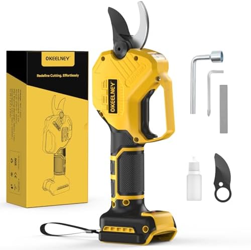 Brushless Electric Pruning Shears for DeWalt 20V Battery with 1.4-Inch Cut