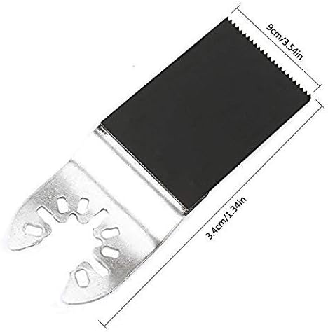50PCS Bi-Metal Oscillating Multitool Quick Release Oscillating Saw Blades Fits Fein Multimaster, Porter Cable, Black&Decker, Bosch Craftsman, Ridgid, Makita, Milwaukee, Dewalt etc