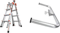 Little Giant Ladder Systems Velocity with Wheels, M17, 17 Ft, Multi-Position Ladder with Little Giant 10111 Wing Span/Wall Standoff