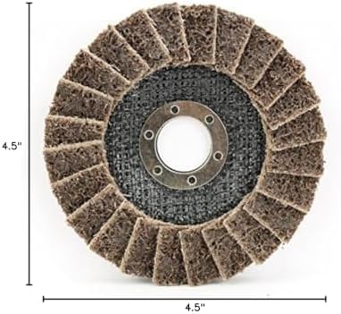 BHA 4.5" x7/8" T29 Surface Conditioning Flap Discs, Tan (Coarse) - 5 Pack