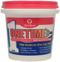 Red Devil 0542 ONETIME Lightweight Spackle Wall Repair, Spackling for Holes Drywall, 1/2 Pint, White, 8 Ounce, Made in USA (Pack of 12)