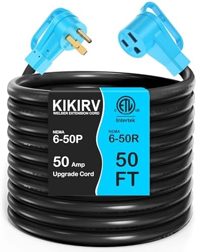 50Amp 50FT Welder Extension Cord 6 AWG