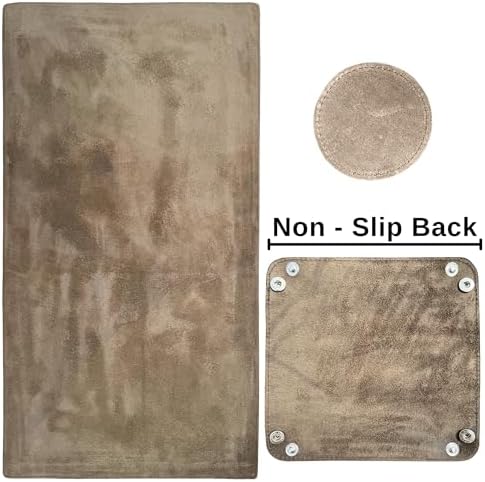 Leather Desk Mat Set (32x16) - Full Grain Large Computer Gaming Mouse Pad