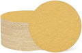 HARFINGTON 100 Pcs 2 Inch Sanding Discs 120 Grit Yellow Aluminum Oxide