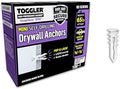 TOGGLER SnapSkru SPM Mini Drywall Anchors, 100 Pack, Screws not Included
