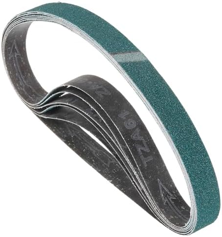6 Pcs Sanding Belts 2 x 36 Inch 60 Grit Zirconia