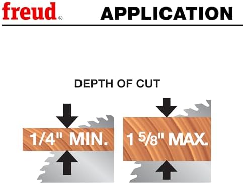 Freud LU79R007: 7-1/4" Thin Kerf Ultimate Plywood & Melamine Blade