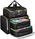 YOREPEK Extra Large Nail Polish Organizer Case for 96 to 100 Bottles (15ml)