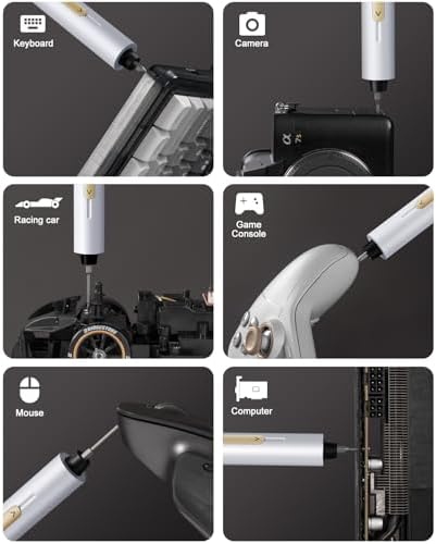 Fanttik E2 Ultra Electric Screwdriver, Screwdriver for Electronics (White)