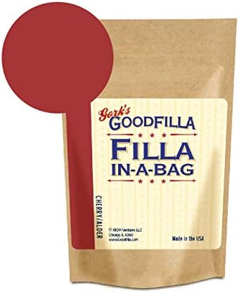 GoodFIlla Cherry, 4 oz, Wood and Grain Filler powder, Stainable, Paintable, Sandable, Versatile | Zero Waste