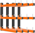VEVOR Lumber Rack, 3-Tier 4-Pack 110 lbs per Tier, Foldable Wood Storage