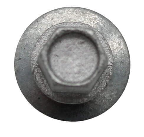 Metal Roofing Screws: (2000) 10 x 1-1/2" Galvanized Hex Head Sheet Metal Roof Screw. Self Starting Metal to Wood siding Screws. EPDM Washer. No Paint