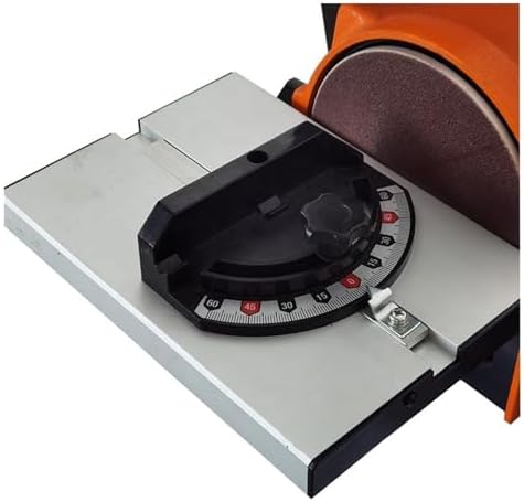 Belt Sander, Belt Sander, Grinding Wheel Sand Machine Variable Speed Combination Bench Disk With Cast Iron Base