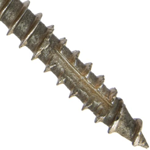9 x 1-1/2" Bronze Coated Multipurpose Exterior Coated - ACQ Compatible Wood Screw Torx/Star Drive Flat Head 5 POUNDS CASE 6,300 Screws