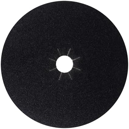 Mercer Industries 429080 Silicon Carbide Floor Sanding Disc, Cloth Back, 19" x 2" Hole, Grit 80X, 20-Pack