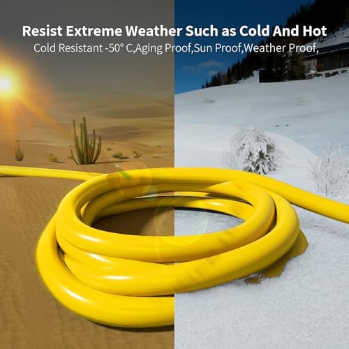 HUANCHAIN 14/3 Gauge 50FT Heavy Duty Outdoor Extension Cord Waterproof