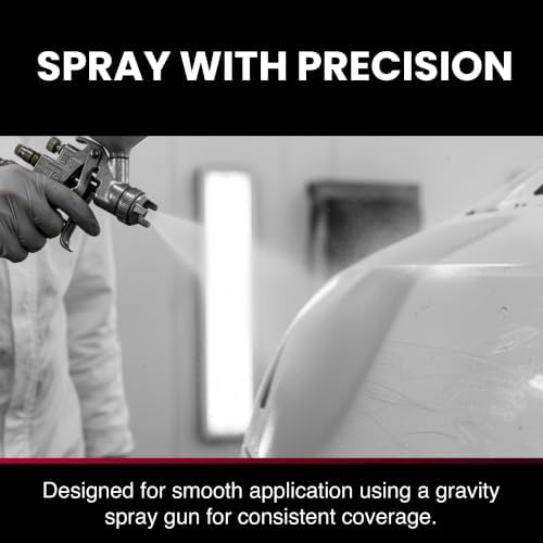Polyester Spray Filler — Two-Component, high Solid Body Filler, Metal and GRP Repair, Easy Sanding, 1.5 kg