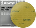 MaxFilm Ultra Premium 6 inch Sanding Discs, P320, 0 Holes, Hook & Loop, 520-0320, 50 discs