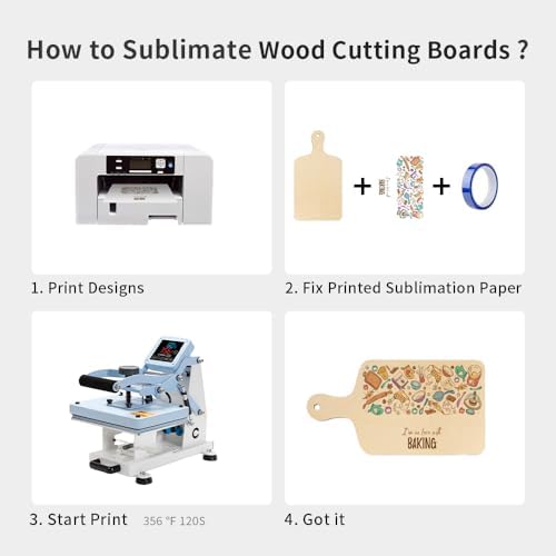PYD Life 12 Pack Plywood Sublimation Cutting Boards Blanks 11.8" x 6.3"