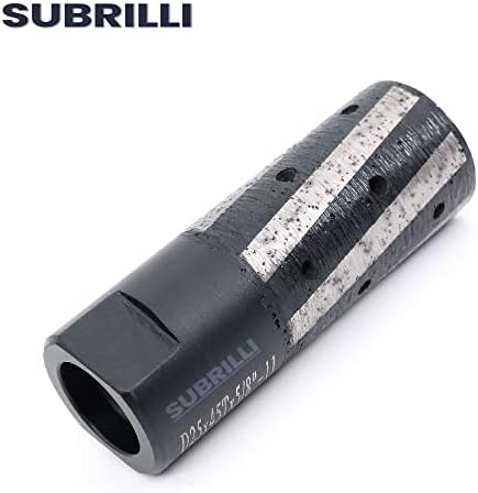 1 Inch Diamond Drum Wheel Resin Filled Zero Tolerance Coarse Grit With 5/8"-11 Thread for Granite Marble Concrete