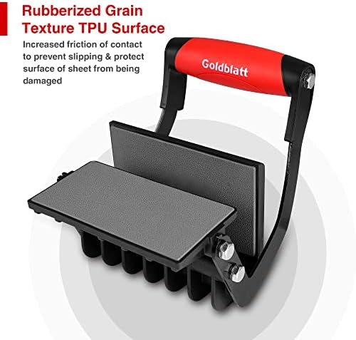 Goldblatt 1" Drywall Panel Carrier Handle, Plywood Carrying Lifting Tool