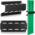 DoubleFill 5 Pcs Welding Rod Storage Set 4 Slot Tig Welding Filler Rod Holder with 4 Pcs 40 Inch Tungsten Electrode Storage Tubes Wall Mount Organizer Welder Tools Supplies