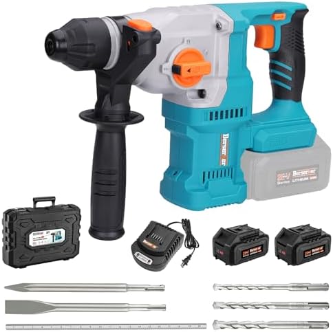 Berserker 1-1/8" SDS-Plus Cordless Rotary Hammer Drill for Concrete 111Plus