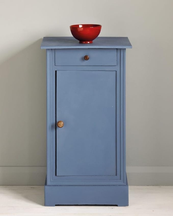 Annie Sloan Chalk Paint® (Greek Blue, 120 ml/4.06 Fl Oz) a unique decorative paint for furniture, cabinets and home décor with no sanding or priming