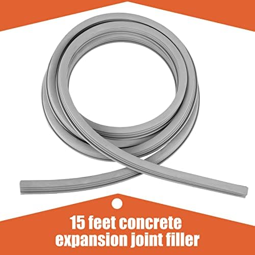 Kingdder Concrete Expansion Joint Filler, 1/2'' Wide, 15 ft Long