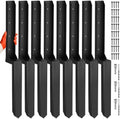 Fence Post Repair Kit, Heavy Duty One-Piece Steel Anchor & Stakes for Repair Broken Tilted Leaning Wood Posts, Rust-Proof Easy Installation, Upgraded 11-Gauge Thickness (8 Pack)